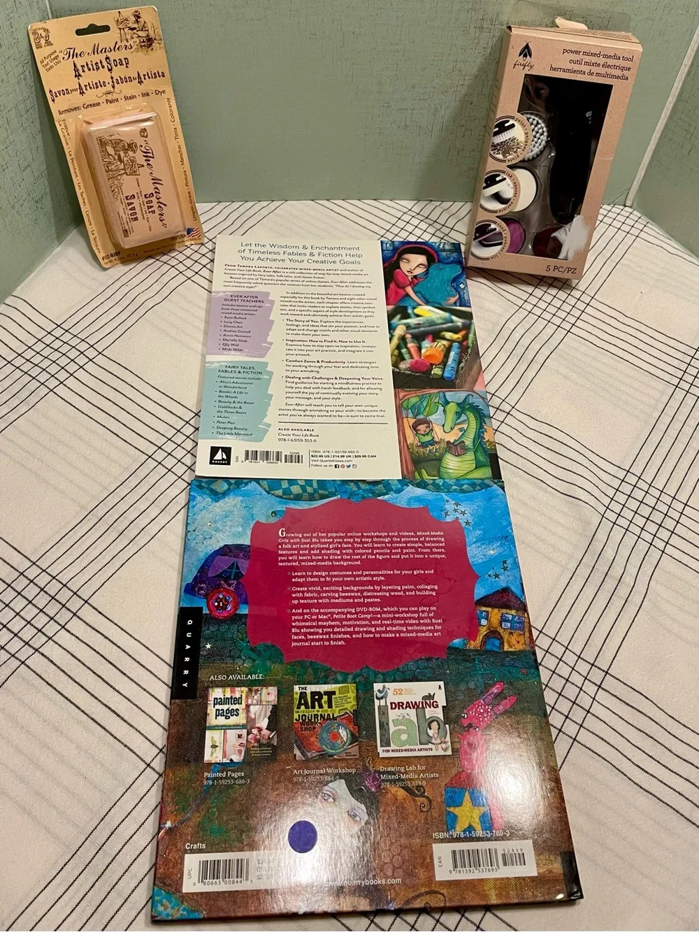 MIXED MEDIA BOOKS AND TOOLS BUNDLE